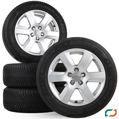 Original Audi A6 C7 4G Winterräder Winterreifen 4G0601025L 17Zoll 225/55 R17 97H - Bild 1 von 4