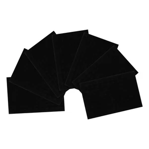 7pcs Jewellery Box Insert 100 Slots Ring Storage Tray Sponge Cushion Pad - Picture 1 of 12