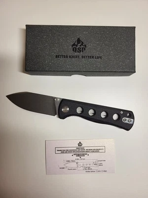 QSP Canary Klappmesser Liner Lock  14C28N G10 EDC  - Bild 1 von 2