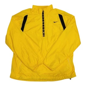 Nike Livestrong 1/4 Zip Yellow Pullover Jacket Men’s XL EUC - Picture 1 of 6