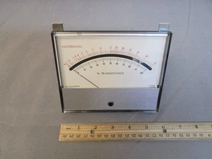 Triplett Model 49-8149 Panel Messgerät für Sargent-Welch SM Spektralphotometer - Bild 1 von 2