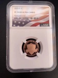 2025 S NGC PF70 Ultra Cameo Proof Lincoln One Cent Penny 1C - Picture 1 of 6