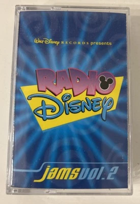Disney Radio Jams Volume 2 Cassette Tape - RARE HTF - Image 1 of 4