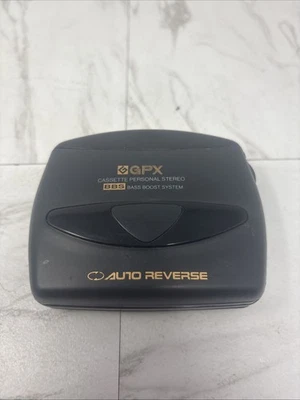 Reproductor de casete estéreo personal Bass Boost C3043 GPX de colección probado y funciona Foto 1 de 4