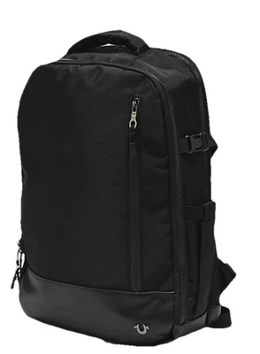 Mochila True Religion Commuter Estilo Cúpula Negra TR105081 Nueva con Etiquetas Foto 1 de 4