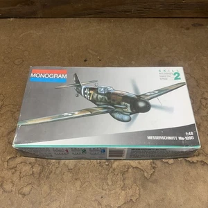 1991 Monogram Messerschmitt Me-109G 1:48 Scale Kit #5225 Parts Sealed In Box - Bild 1 von 16