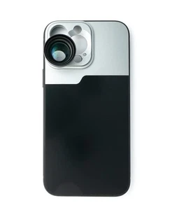 Objectif Zoom 3X Tele avec étui Noir pour iPhone 13 Pro Max - Photo 1 sur 5