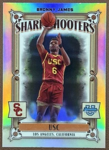 2023-24 Bowman U Chrome - Bronny James - Sharpshooters Holo (RC) - Picture 1 of 4