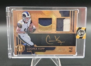 2017 PANINI GOLD STANDARD #26 Cooper Kupp /25 Rookie Patch Auto Rams Seahawks - Picture 1 of 2