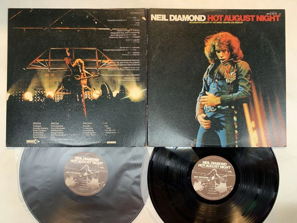 Neil Diamond Hot August Night Japan LP [55978ER] - Image 1 of 2
