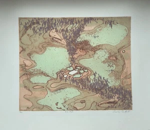 Charles Bartlett RWS RE ARCA (1921-2014) Limited Ed ETCHING Tide Pools 5/60 - Picture 1 of 7