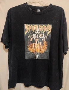 Spice Girls T Shirt XL Black Transfer Logo Blank Adult Unisex - Picture 1 of 5