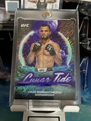 Umar Nurmagomedov /12 Purple Shimmer 2025 Topps Midnight UFC Lunar Tide - Image 1 of 2