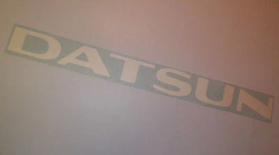 全新 DATSUN 520 620 皮卡车尾门字母 适用于 JDM 非升高字母门 — 第 1/4 张图片