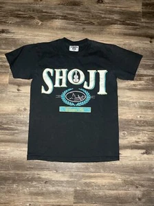 Vintage Lee Total Cotton Shoji Branson, MO. Mens Black Tee Size Small - Picture 1 of 6