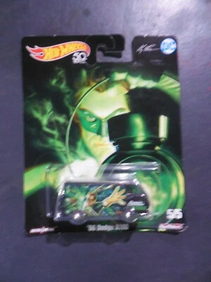 Green Lantern 66 Dodge A100 Van - 2018 Hot Wheels Pop Culture DC Comics - Image 1 of 3