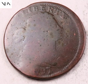 1797 Draped Bust Large Cent (off center) - About Good (AG) - #839