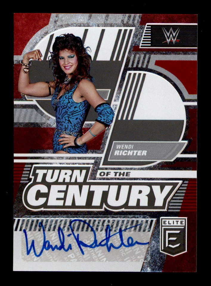 WENDI RICHTER 2023 DONRUSS ELITE WWE TURN OF THE CENTURY RED AUTO #23/49 BF6297 - Image 1 of 1