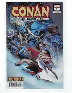 Conan El Bárbaro #5 Variante Asgardiana Cubierta Casi Nuevo Marvel  - Imagen 1 de 2