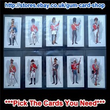 BADSHAH TEA - REGIMENTAL UNIFORMS OF THE PAST 1971 (VG) *PLEASE SELECT CARD*