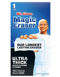 Mr. Clean Magic Eraser Ultra Thick Melamine Cleaning Pad Sponge Heavy Duty Clean - Picture 1 of 6