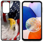 Hülle für Samsung Galaxy A54 5G Custom Print US Flagge - American Eagle