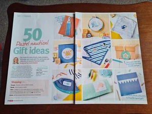 Pastel Nautical Gift Ideas Cross Stitch Pattern, 50 Designs, Pattern Only - Picture 1 of 3