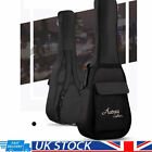 41'' Acoustic Guitar Bag Soft Gig Case Double Straps Heavy Duty Padded Backpack