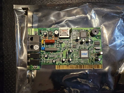 Intel chip  56K  Internal  dial up  Fax/Modem PCI    ami2019m7 - Image 1 of 3