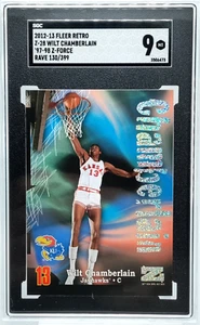/399 Wilt Chamberlain SGC 9 RAVE 2012-13 Fleer Retro '97-98 Z-Force #Z-28 - Picture 1 of 2