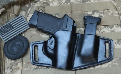 Survival Series Fits SCCY CPX-2  Leather Holster, Magazine Holder & Sweat Shield - Image 1 of 3