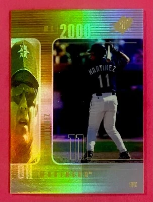 2000 UD SPX EDGAR MARTINEZ #44 HOF SEATTLE MARINERS U43 - Image 1 of 2