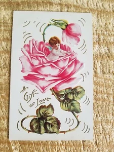 UN REGALO DE AMOR. POSTAL DEL DÍA DE SAN VALENTÍN EN RELIEVE DE COLECCIÓN DE PRINCIPIOS DE 1900*P43 - Imagen 1 de 2
