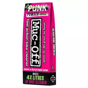 Muc Off Fahrrad Reiniger Punk Powder 4Stk Putz Mittel Pulver Pflege Plastikfrei - Afbeelding 1 van 1