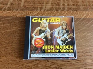 GUITAR TECHNIQUES CD42 March 98 Iron Maiden Losfer Words Foo Fighters Rush Etc - Picture 1 of 5