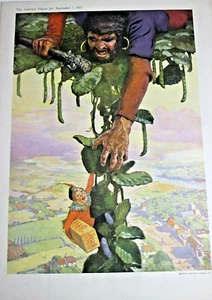 Print Advertisement from Magazine 1925 JELLO Jack and the Beanstock - Picture 1 of 8
