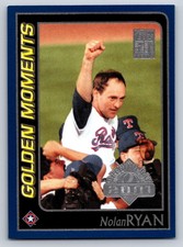 2001 Topps Golden Moments #163 Nolan Ryan Topps NM