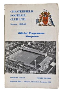 Programa de fútbol Chesterfield v Port Vale 10/8/68 - Imagen 1 de 7