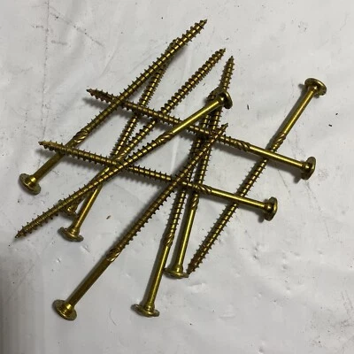 LOT OF 10 GRK Fasteners 772691102355 RSS 5/16"x6" Screw