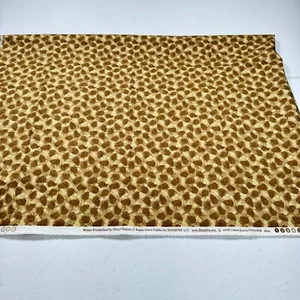 vintage benartex fabric brown pine cones winter wonderland 44x60 1.6 yards y2k - Picture 1 of 12