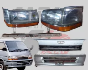 Toyota Hiace dolphin super custom model 1993-1999 complete front lights - Picture 1 of 16