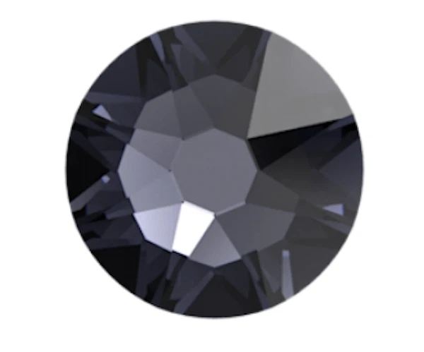 GRAPHITE Dark Gray 12ss 3mm IHC Austrian 2088 Crystal Flatback Rhinestones ss12