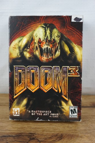 Doom 3 CD Rom Computer Video Game PC Windows XP Activision 2004 FPS | eBay