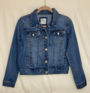 Mudd Junior Girl’s Denim Jean Jacket  Size LARGE - Picture 1 of 11