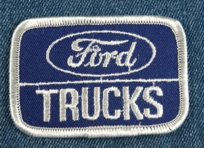 NOS 70s Vintage Original Ford Trucks 3" Patch Dealership Power Stroke F150 - Image 1 of 3