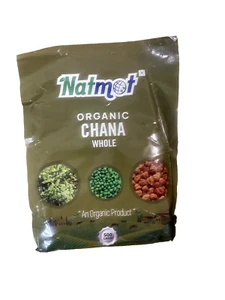 CHANA ORGÁNICA ENTERA 500G | Recién envasada | Directa de la India - Imagen 1 de 2