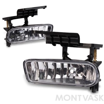 Fit For 99-02 Silverado/ 00-06 Tahoe Suburban Fog Lights Bumper Driving Lamps - Image 1 of 4