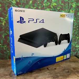 Console SONY PLAYSTATION 4 1 TB-PS4 Slim(1 CONTROLLER originale)COMPLETA+SCATOLA - Imagen 1 de 11