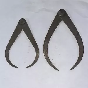 Vintage Antique O.D. Calipers, 2 Units Sold Together - Picture 1 of 6