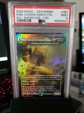 2020 magic the gatheringking Caesar Awoken Titan Foil Psa 9